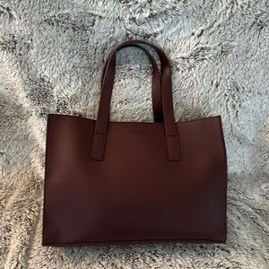 Rachel Zoe Burgundy Tote Bag